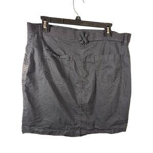 Lee Rider 14M Midrise skirt skort black